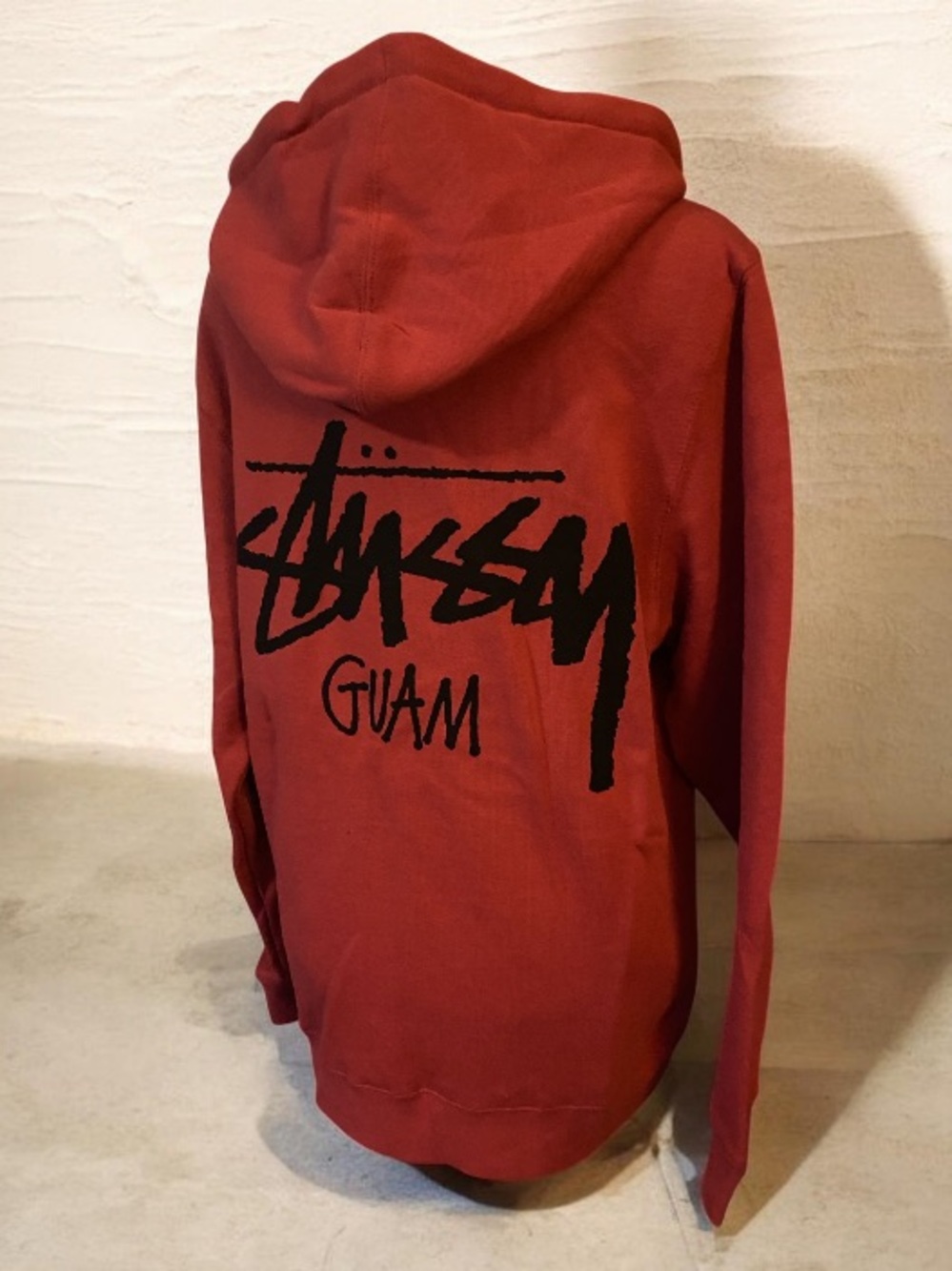 🆕 STUSSY full zip hoodie GUAM CHAPTER stüssy exclusive Medium 🇬🇺 - Picture 5 of 15